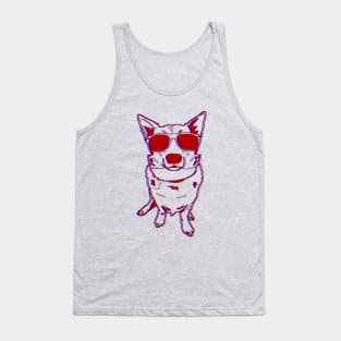 3d Doggo Tank Top